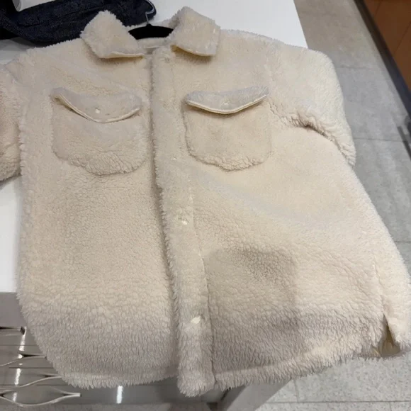 Kith Kids Cream Fleece Jacket - Picture 9 of 9